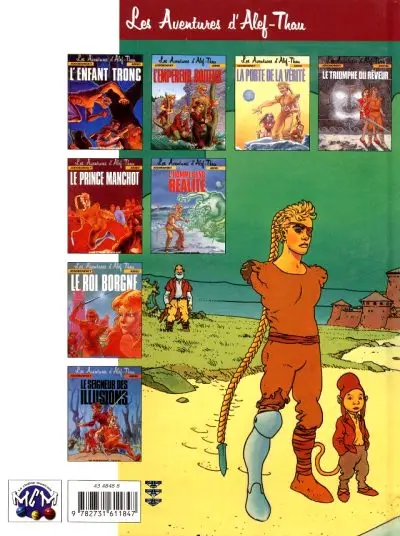 Verso de l'album Les aventures d'Alef-Thau Tome 8 Le triomphe du rêveur