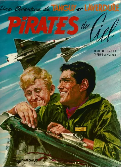 Couverture de l'album Tanguy et Laverdure Tome 8 Pirates du ciel