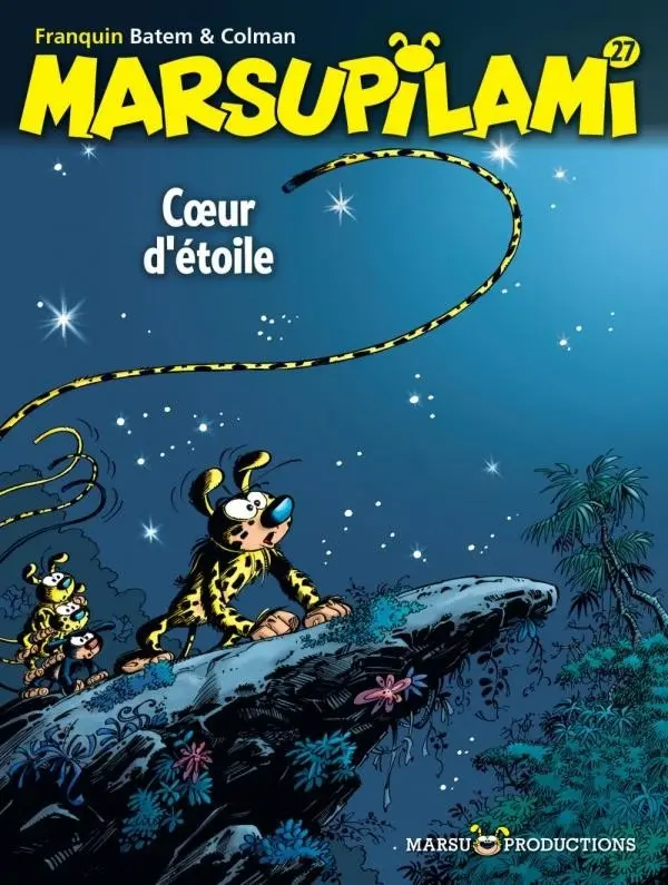 Couverture de l'album Marsupilami Tome 27 Cœur d'étoile
