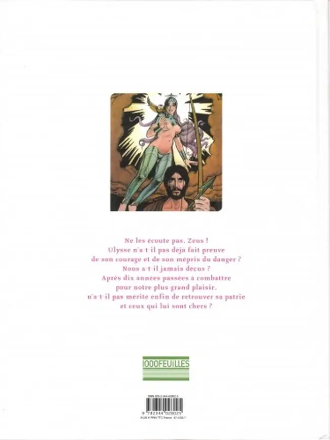 Verso de l'album Ulysse