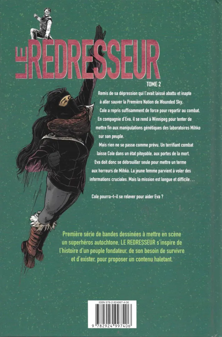 Verso de l'album Le Redresseur Tome 2