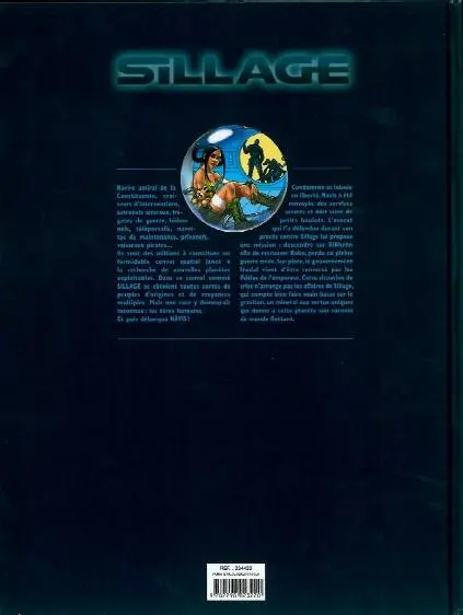 Verso de l'album Sillage Tome 11 Monde flottant
