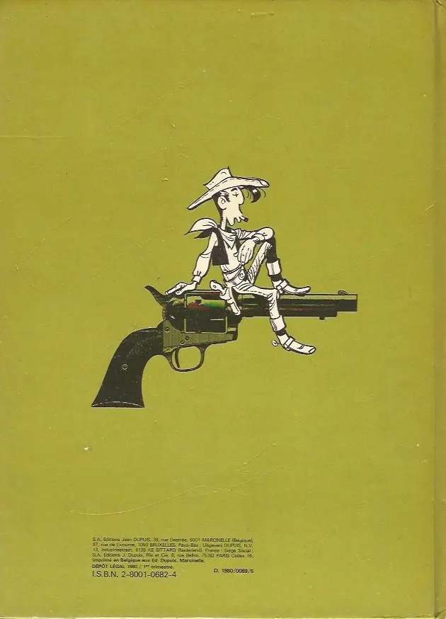 Verso de l'album Lucky Luke Spécial 1*