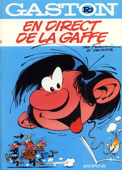 Couverture de l'album Gaston Tome 4 En direct de la gaffe