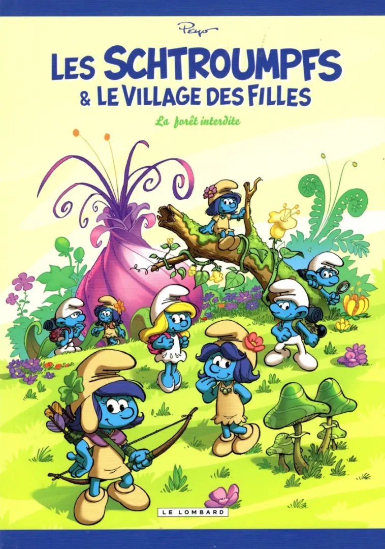 Couverture de l'album Les Schtroumpfs & le Village des filles Tome 1 La forêt interdite