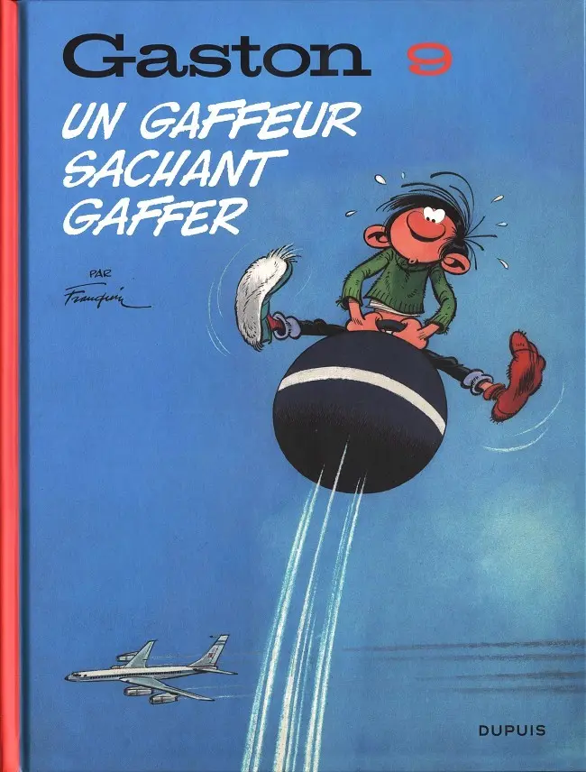 Couverture de l'album Gaston Tome 9 Un gaffeur sachant gaffer