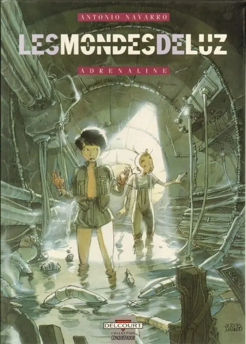 Couverture de l'album Les Mondes de Luz Tome 1 Adrénaline