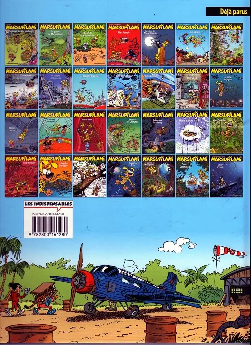 Verso de l'album Marsupilami Tome 13 Le défilé du jaguar
