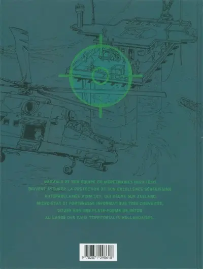 Verso de l'album Narvalo Tome 1 Mercenaires princiers