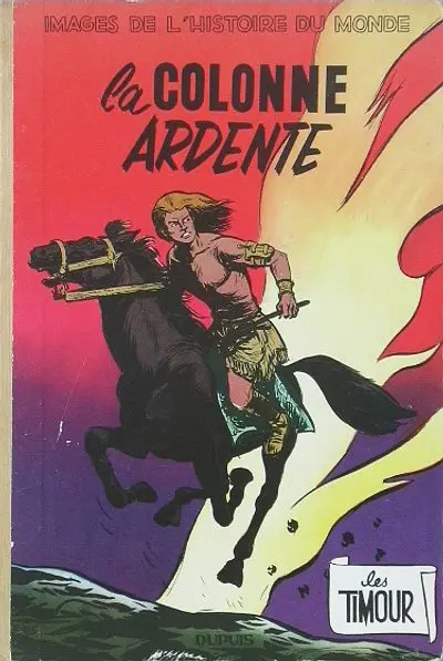 Couverture de l'album Les Timour Tome 2 La colonne ardente