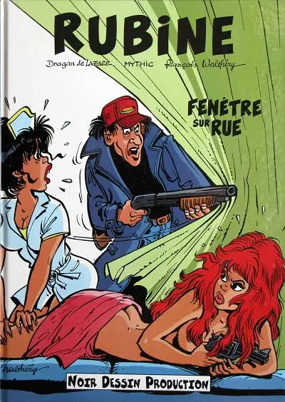 Couverture de l'album Rubine Tome 2 Fenêtre sur rue
