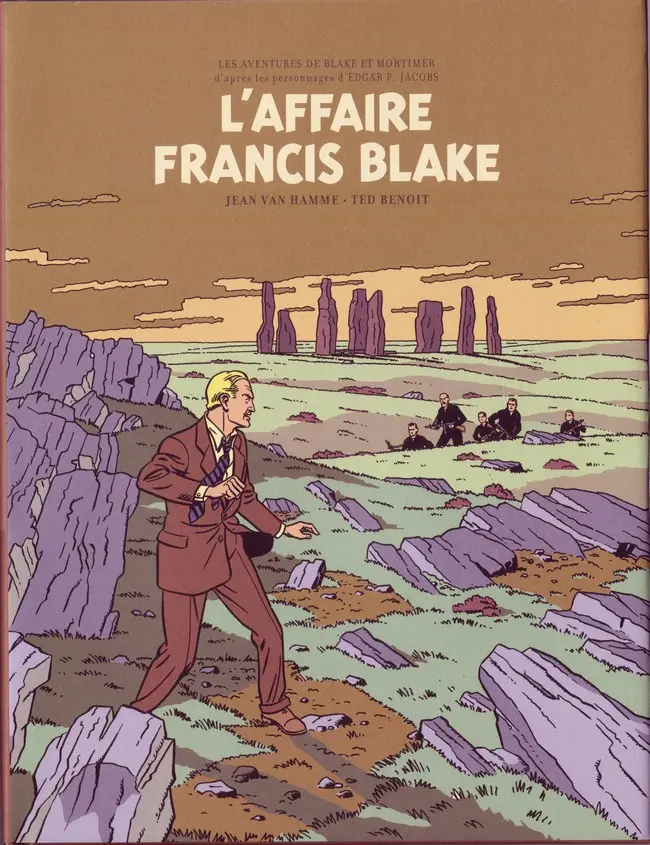 Couverture de l'album Blake et Mortimer Tome 13 L'affaire Francis Blake