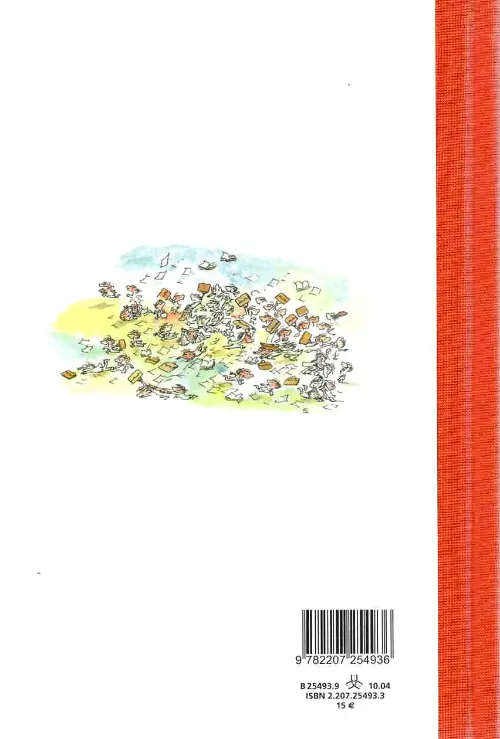 Verso de l'album Le Petit Nicolas Tome 5 Le petit Nicolas a des ennuis