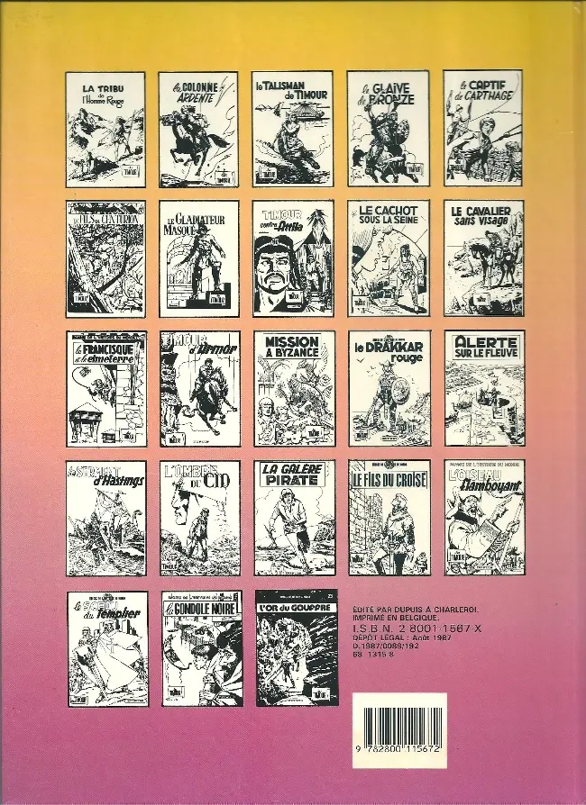 Verso de l'album Les Timour Tome 12 Timour d'Armor