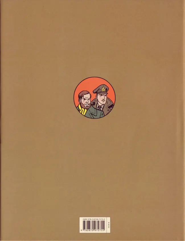 Verso de l'album Blake et Mortimer Tome 13 L'affaire Francis Blake
