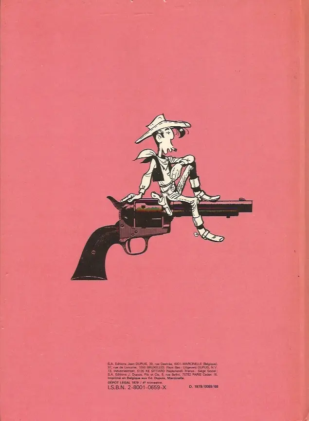Verso de l'album Lucky Luke Spécial 3*