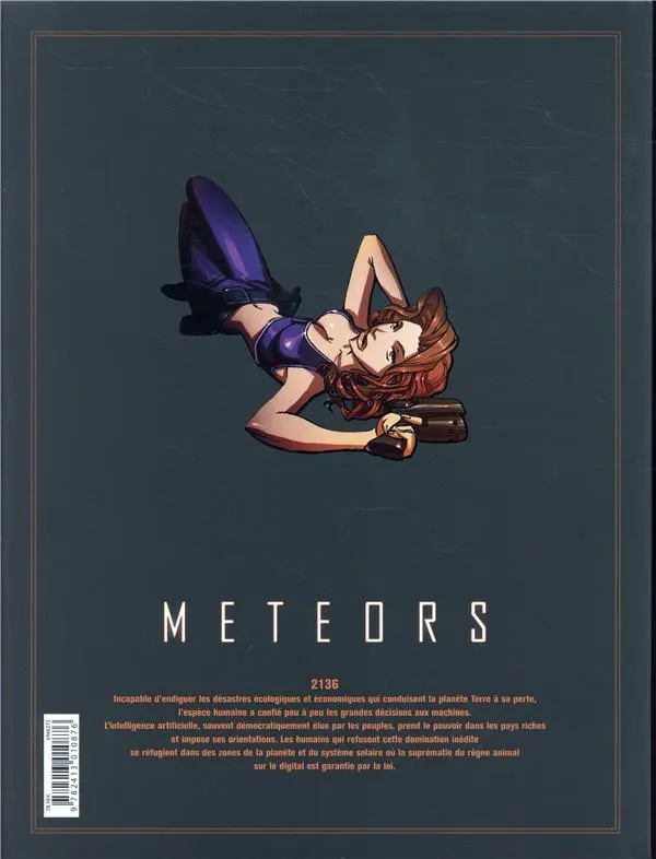 Verso de l'album Meteors L'intégrale