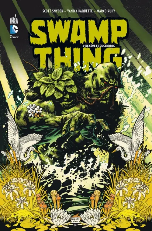 Couverture de l'album Swamp Thing Tome 1 De Sève et De Cendres