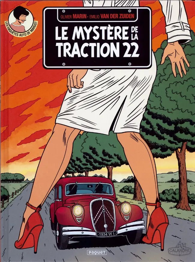 Couverture de l'album Les Enquêtes auto de Margot Tome 1 Le mystère de la traction 22