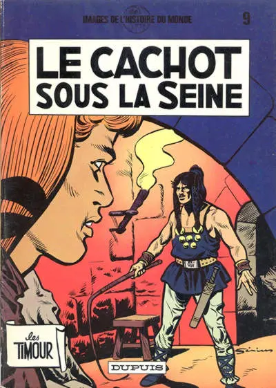 Couverture de l'album Les Timour Tome 9 Le cachot sous la Seine