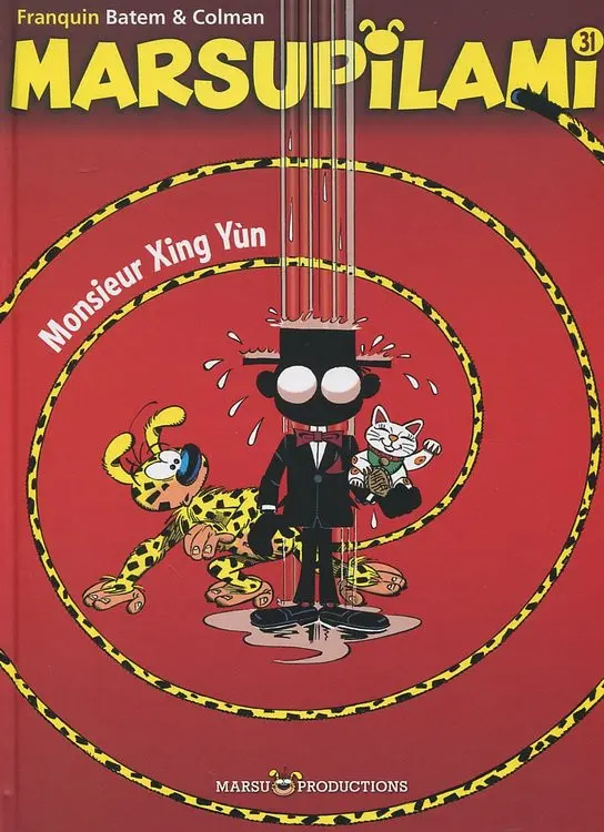 Couverture de l'album Marsupilami Tome 31 Monsieur Xing Yùn