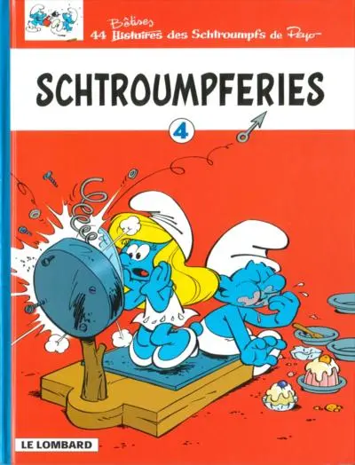 Couverture de l'album Schtroumpferies Tome 4