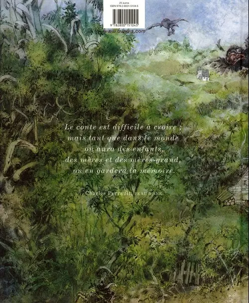 Verso de l'album Les Contes de Perrault Tome 9