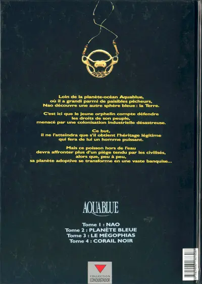 Verso de l'album Aquablue Tome 2 Planète bleue