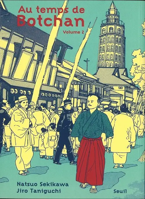 Couverture de l'album Au temps de Botchan Volume 2 Dans le ciel bleu