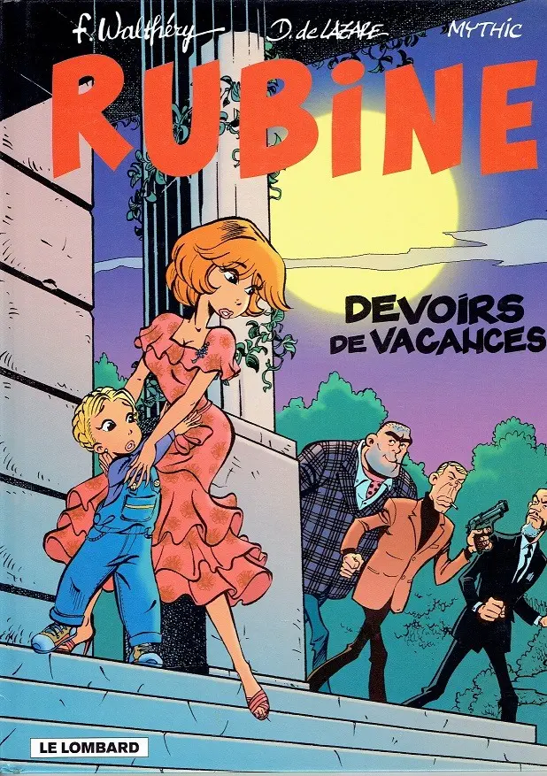 Couverture de l'album Rubine Tome 7 Devoirs de vacances