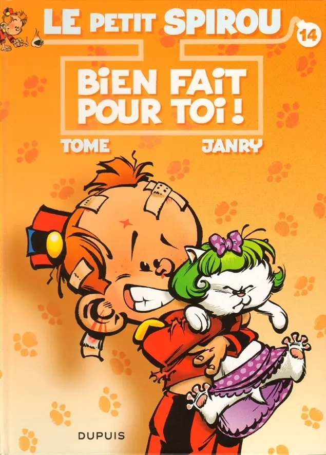 Couverture de l'album Le Petit Spirou Tome 14 Bien fait pour toi !