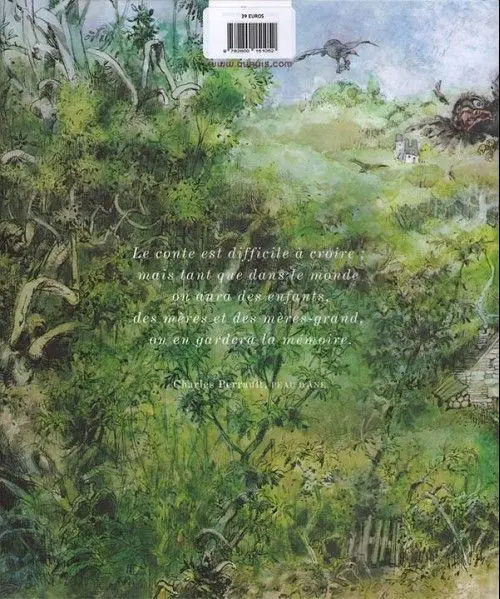 Verso de l'album Les Contes de Perrault Tome 9