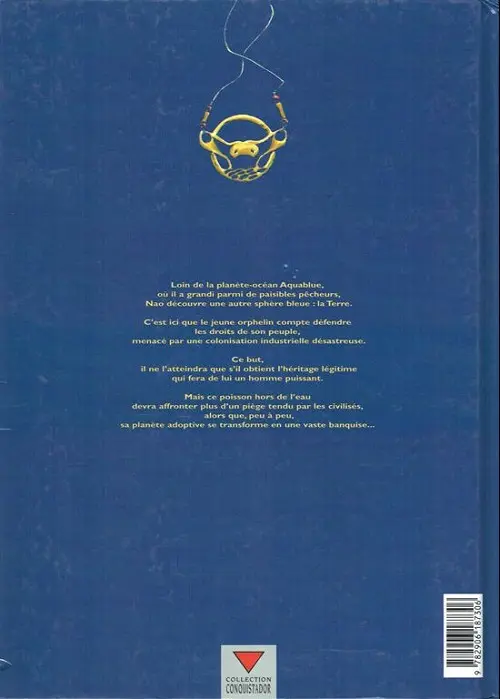 Verso de l'album Aquablue Tome 2 Planète bleue