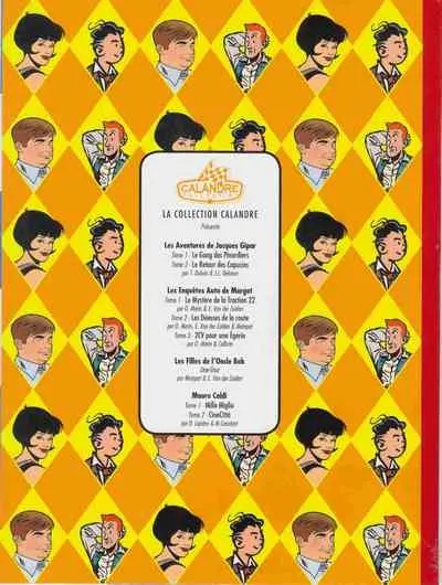 Verso de l'album Les Enquêtes auto de Margot Tome 1 Le mystère de la traction 22