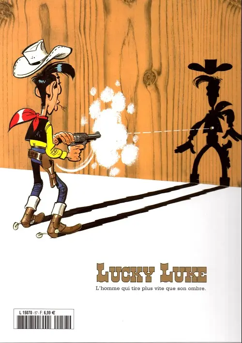 Verso de l'album Lucky Luke La collection Tome 57 Les Dalton se rachètent