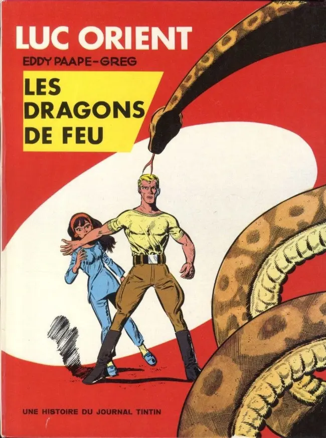 Couverture de l'album Luc Orient Tome 1 Les dragons de feu