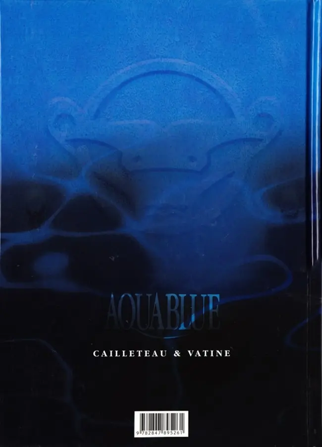 Verso de l'album Aquablue Tome 2 Planète bleue