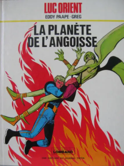 Couverture de l'album Luc Orient Tome 4 La planète de l'angoisse