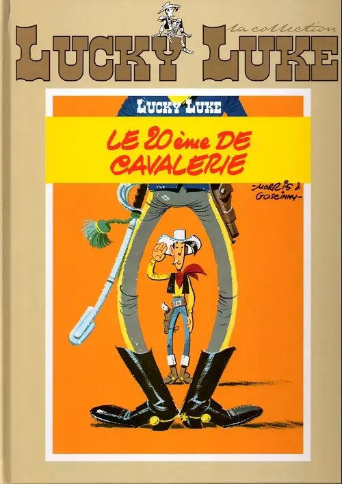 Couverture de l'album Lucky Luke La collection Tome 59 Le 20ème de cavalerie