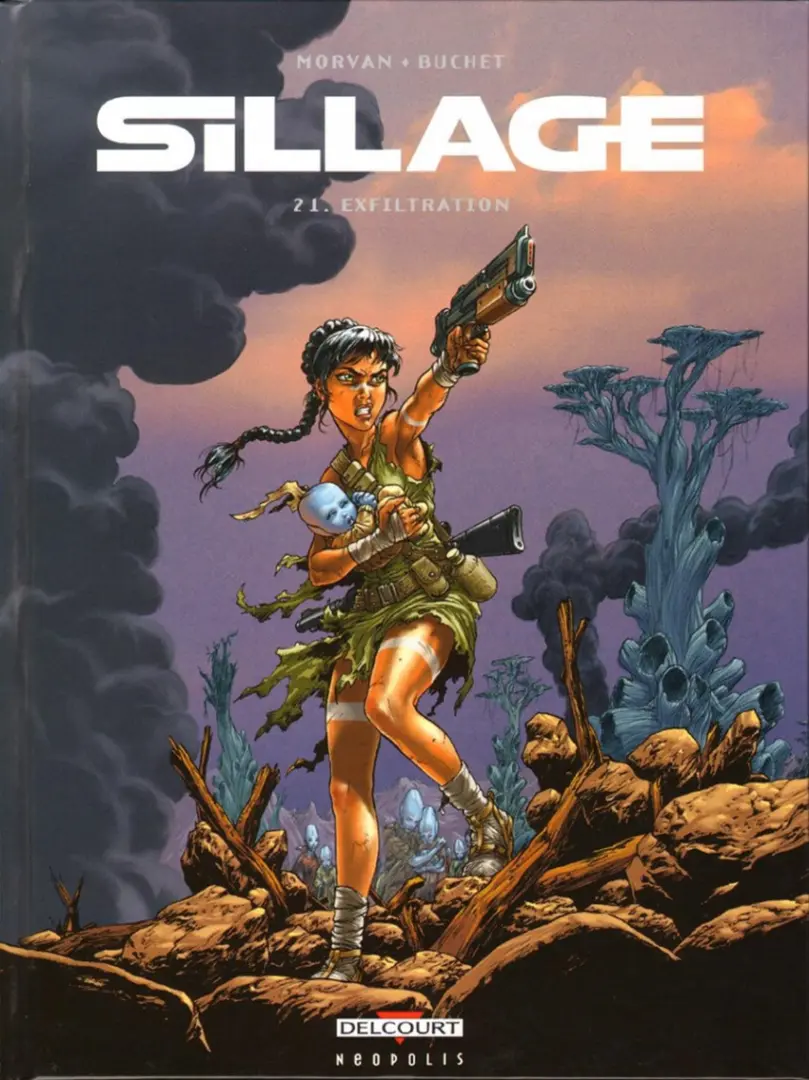 Couverture de l'album Sillage Tome 21 Exfiltration