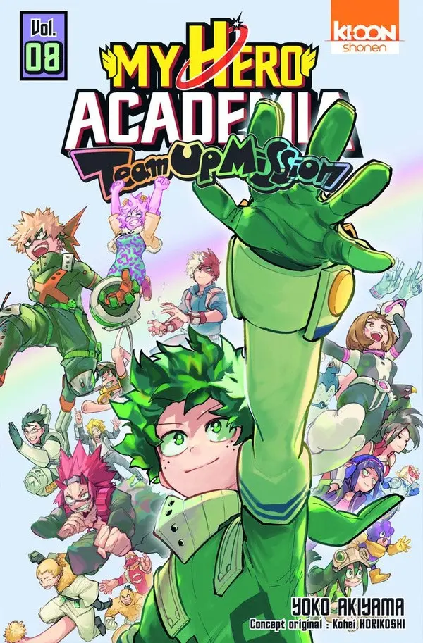 Couverture de l'album My Hero Academia - Team-Up Mission Vol. 08