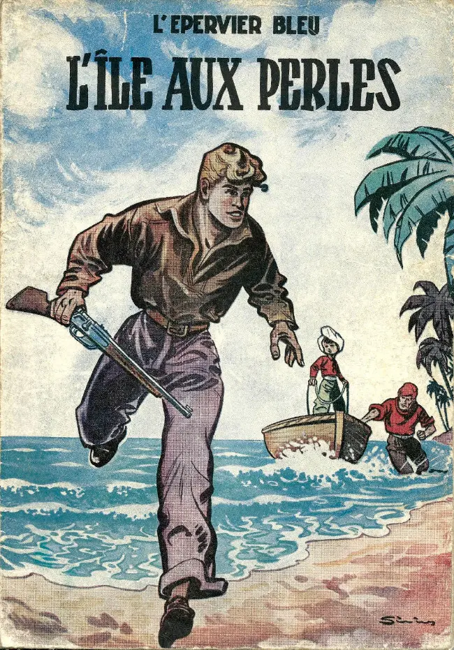 Couverture de l'album L'Épervier bleu Tome 3 L'île aux perles