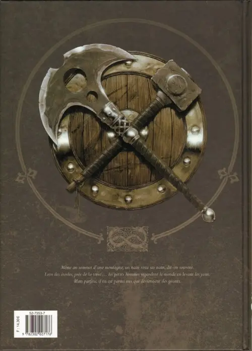 Verso de l'album Mjöllnir Tome 1 Le Marteau et l'Enclume