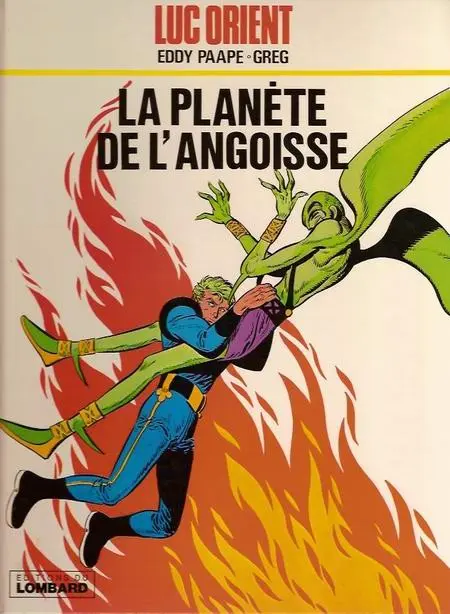 Couverture de l'album Luc Orient Tome 4 La planète de l'angoisse