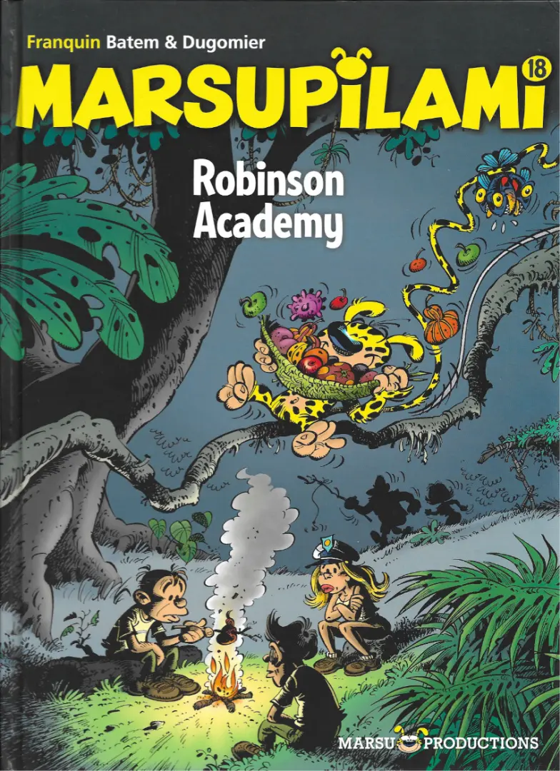 Couverture de l'album Marsupilami Tome 18 Robinson Academy