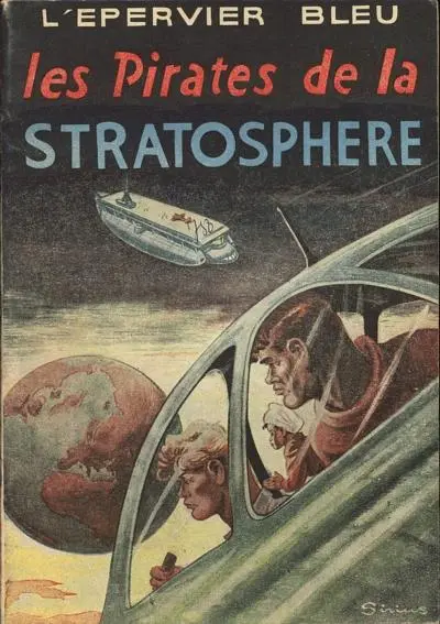 Couverture de l'album L'Épervier bleu Tome 4 Les pirates de la stratosphère