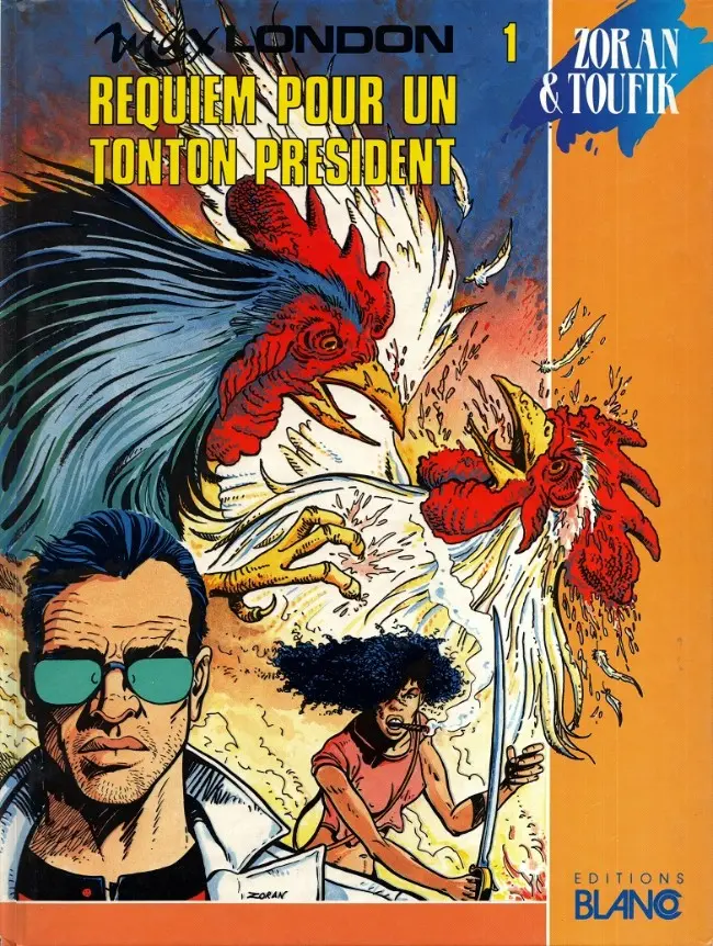 Couverture de l'album Max London Tome 1 Requiem pour un tonton président