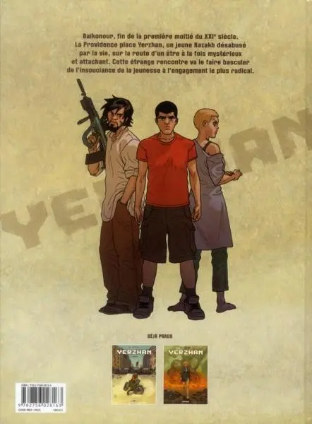 Verso de l'album Yerzhan Tome 2 Laïka