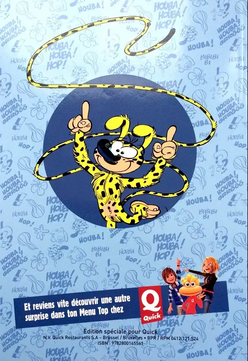Verso de l'album Marsupilami Tome 27 Cœur d'étoile