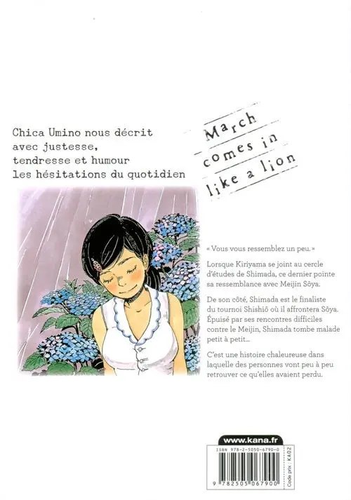 Verso de l'album March comes in like a lion 4